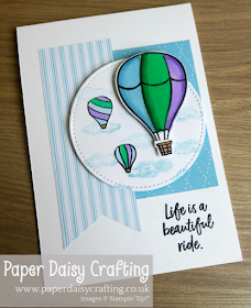 Nigezza Creates, The Project Share,  Stampin' Up! Above The Clouds
