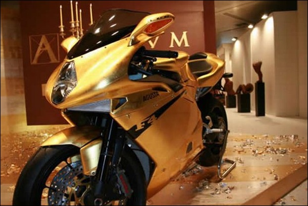 Gold MV Agusta F4 - King Midas