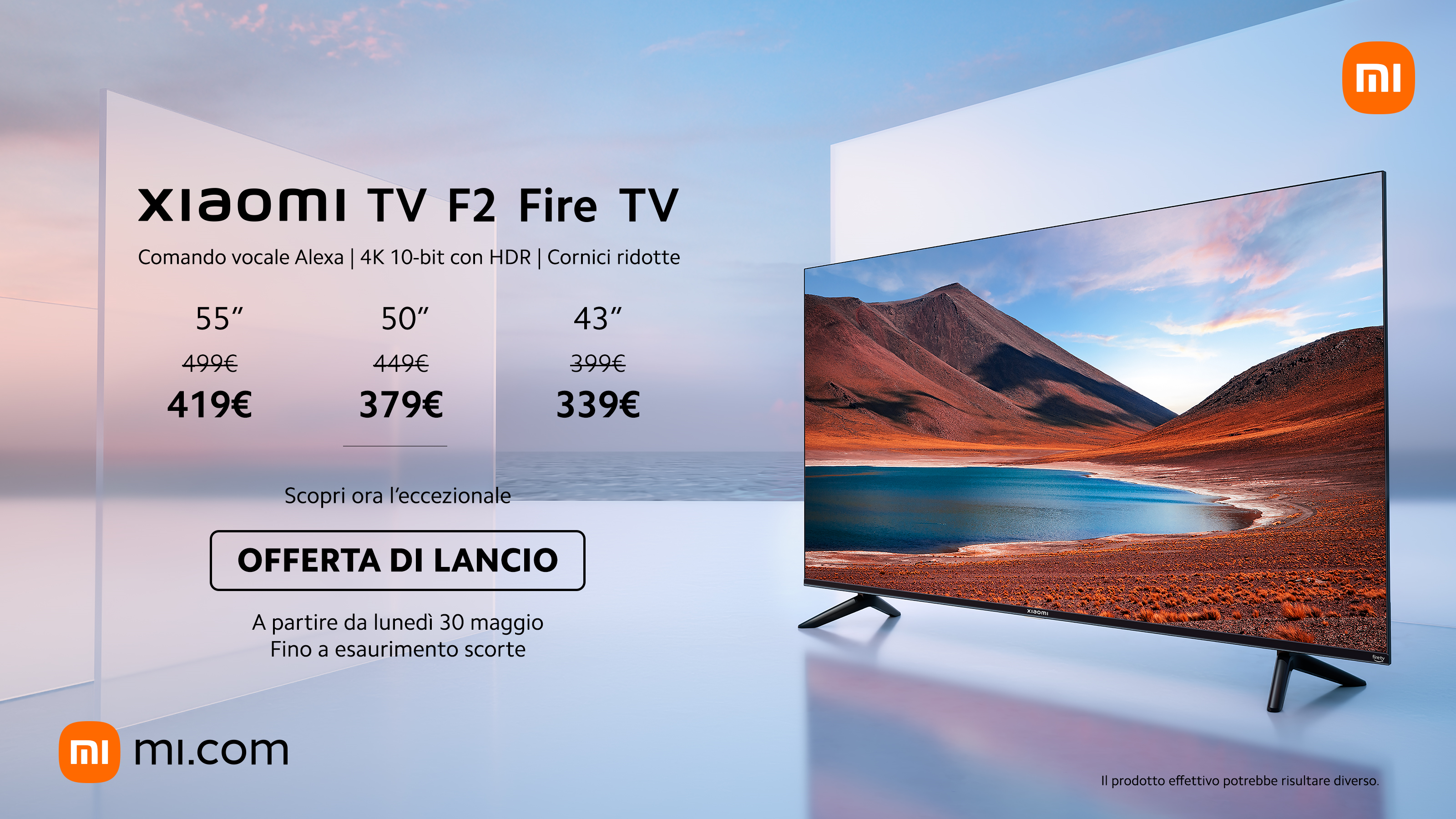 Nuove TV Xiaomi F2 Series con Amazon Fire TV integrato