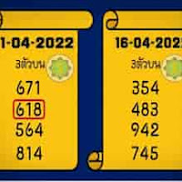 VIP PAPER 16-04-2022 THAILAND LOTTERY  | THAILAND LOTTERY 100% SURE NUMBER 16-04-2022   