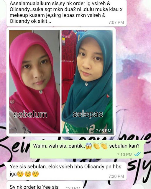 Testimoni Olicandy Premium