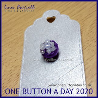 One Button a Day 2020 by Gina Barrett - Day 48: Fairy Cup