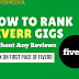  5 Ways to Rank Your Fiverr Gig on the First Page Without Any Reviews