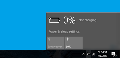 Cara Mengatasi Icon Baterai Windows 10 Yang Hilang