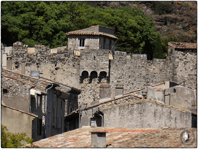 ROCHEMAURE (07) - Château-fort et village fortifié