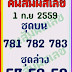 คนสัมผัสเลข งวดประจำวันที่ 1 ก.ย. 2559 