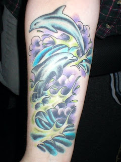 Dolphin Tattoo design Photo Gallery - Dolphin Tattoo Ideas