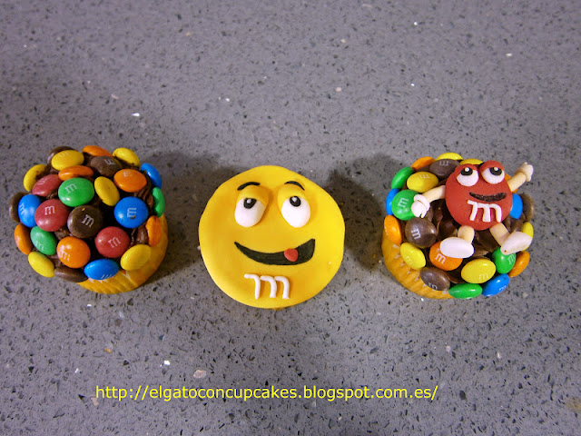 Cupcakes m&m´s