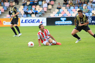 Partido del barakaldo ante el Logroñés