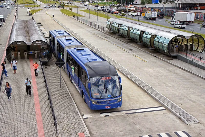 BRT Curitiba's Linha Verde, Brazil 