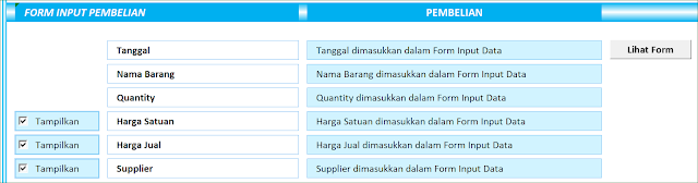 Aplikasi Excel Laporan Stock Persediaan Versi 4