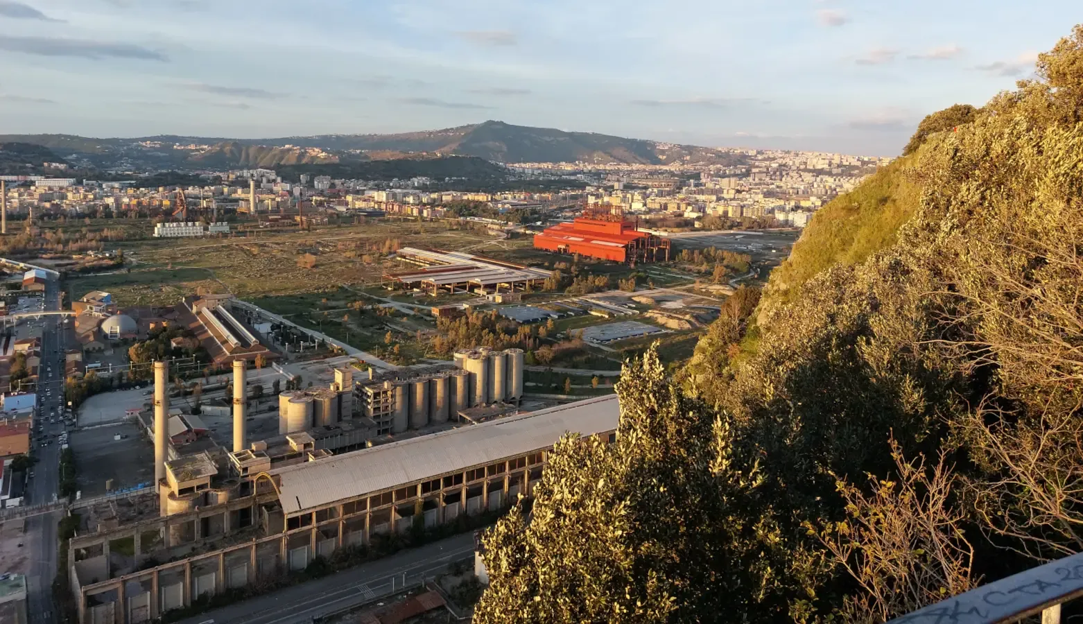 Area industriale dismessa a Bagnoli