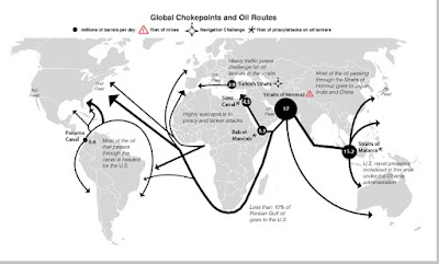 Choke point dan rute minyak di dunia