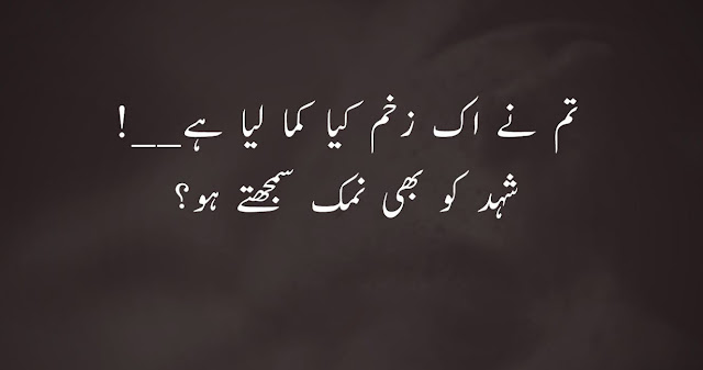 Urdu Sad Poetry