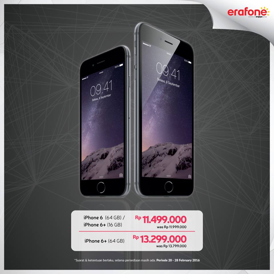 Promo iPhone Terbaru 2016 - Harga Smartphone