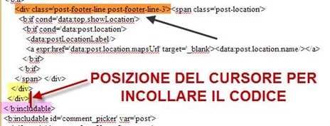 posizione-secondo-codice