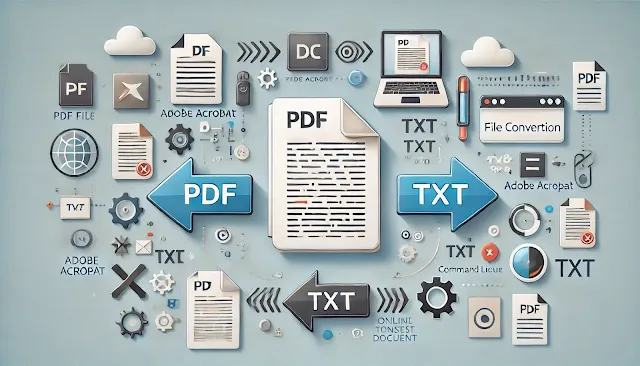 طريقة استخراج نص من ملف PDF