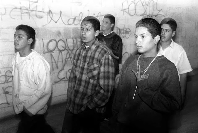 Fotografías de las bandas callejeras de Los Ángeles