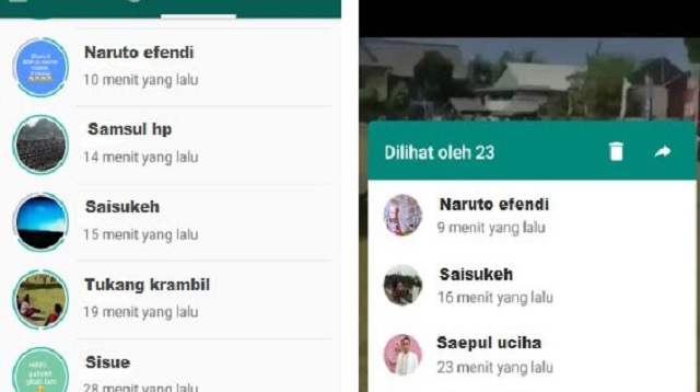 Mengapa Ada Nomor yang Tidak Dikenal Melihat Status WA