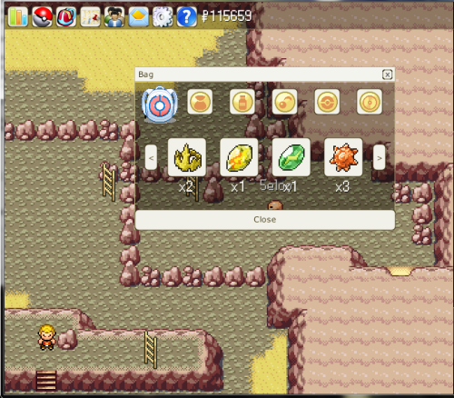 Pokemonium free pokemon mmo game screen shot