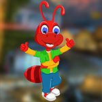 Play Games4King Little Ant Boy Escape