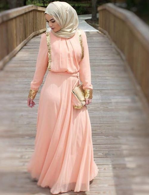 10 Trend Warna  Pastel  pada Baju  Muslim Terbaru