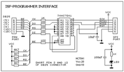 ISP Flash Microcontroller Programmer