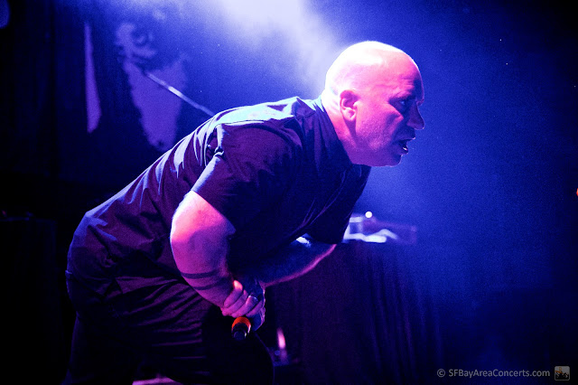 Bon Harris of Nitzer Ebb @ Slim's (Photo: Kevin Keating)