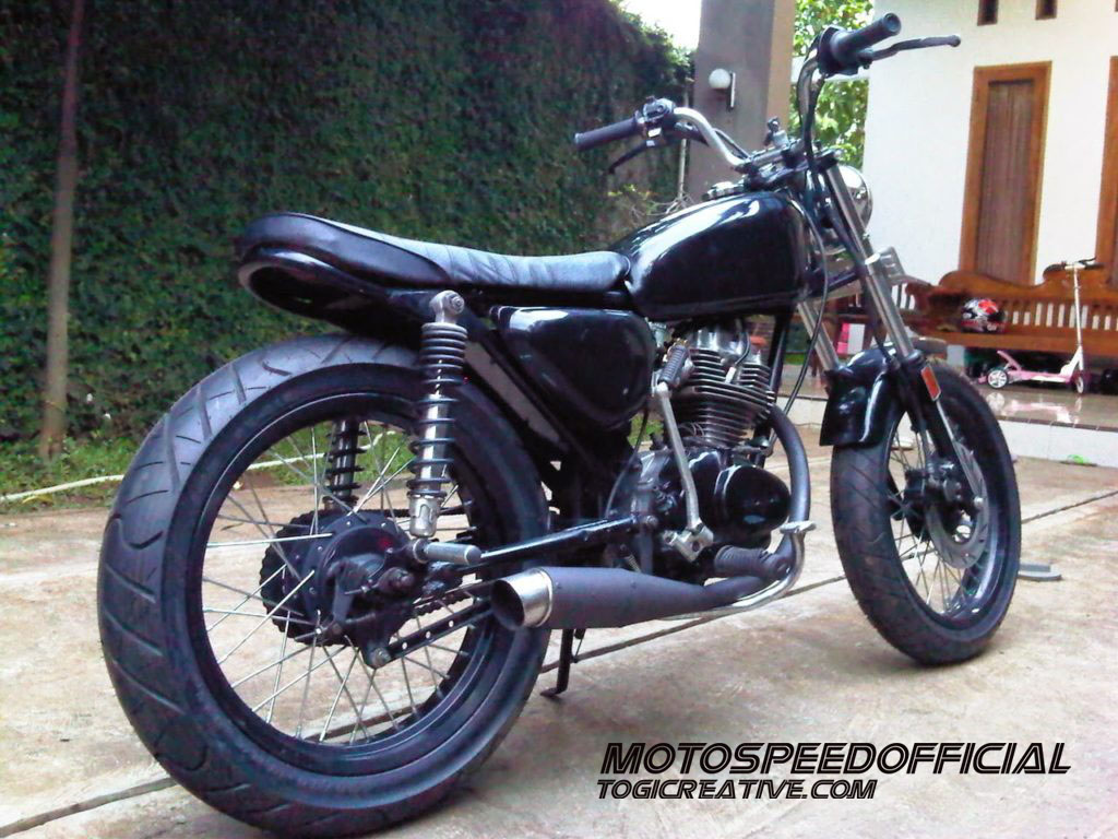 Download Kumpulan 59 Modifikasi Motor Honda Cb Jap Style Terlengkap