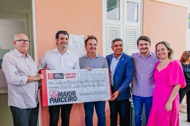 Leo Bezerra libera R$ 755 mil para o Hospital São Vicente de Paula das emendas cidadãs orientadas por 10 parlamentares