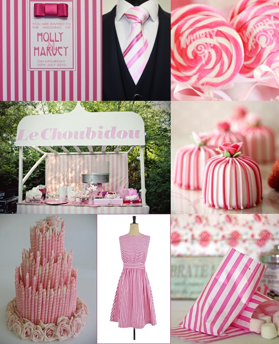 Pink And White Wedding Ideas