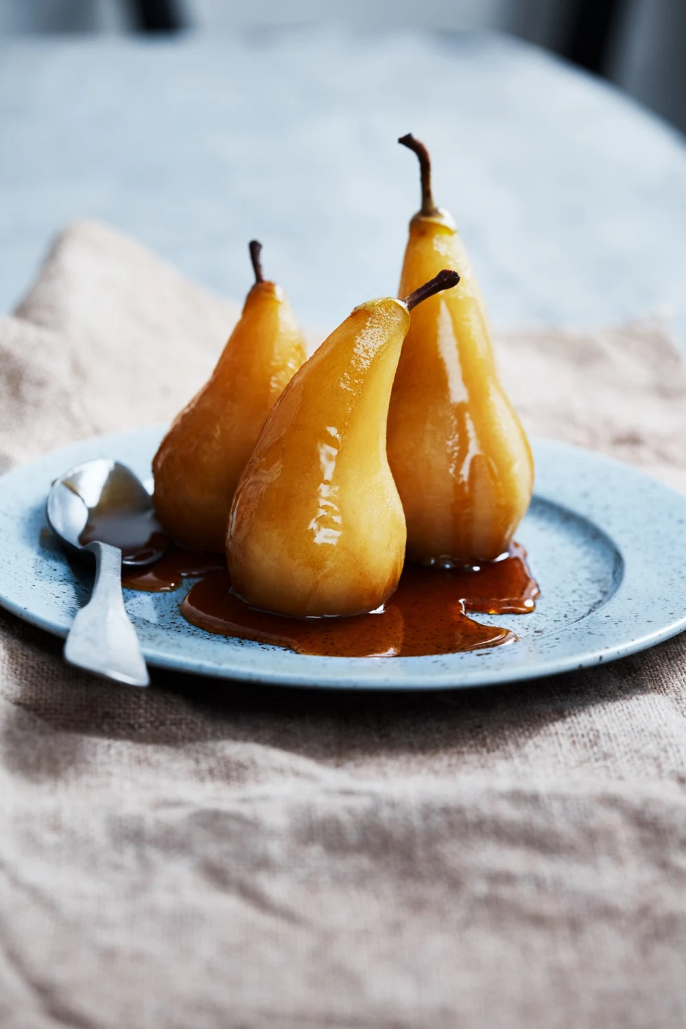 A Recipe From Milly's Cookbook: Cinnamon And Chai Tea Poached South African Pears.