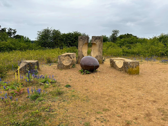 'Breaking the Mould' is a sculpture by Andrew Mckeown