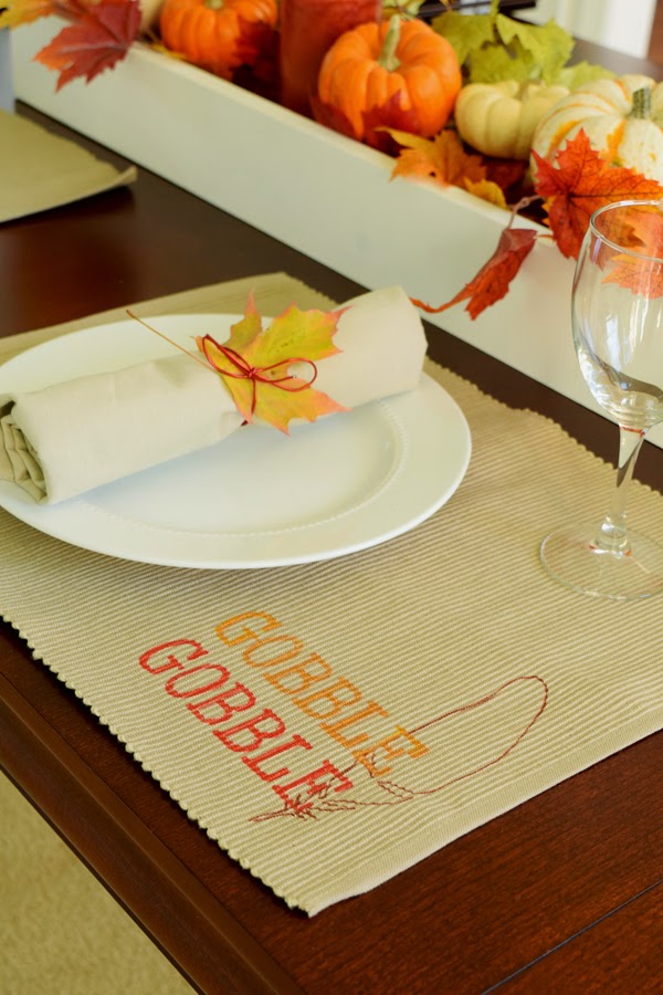 Thanksgiving place mats diy