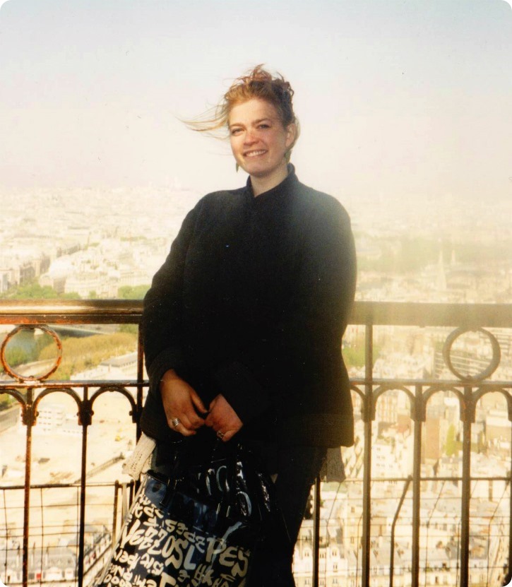 På toppen af Eifeltårnet - oktober 2001