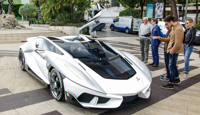 FV-Frangivento Asfanè Hypercar Lands In Monaco From Space