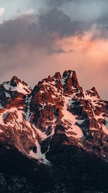 Wallpaper Mountains, Peaks, Nature, Snow, Snowy
