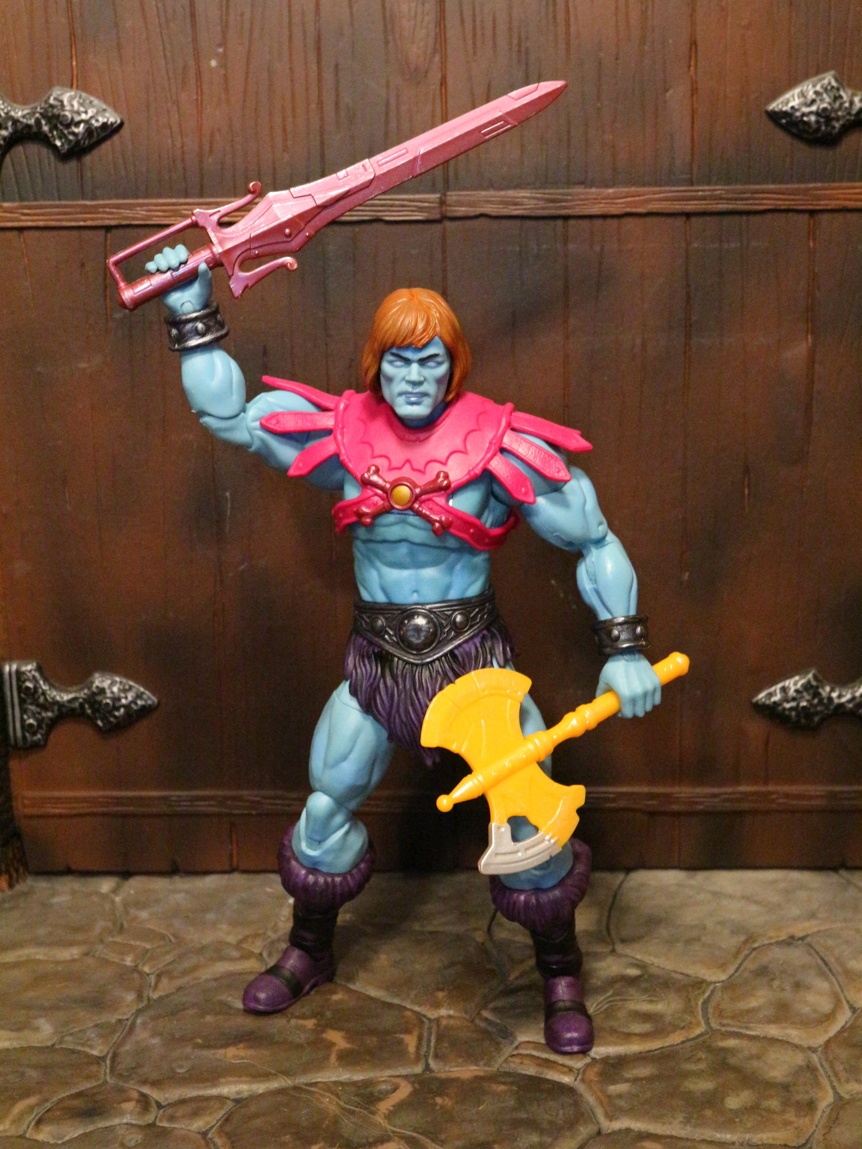  Masters of the Universe Masterverse Action Figure Faker New  Eternia Motu Collectible with Swappable Hands and Acccessories : Toys &  Games