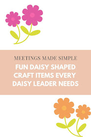 Fun Daisy Shapes for Girl Scout Crafts