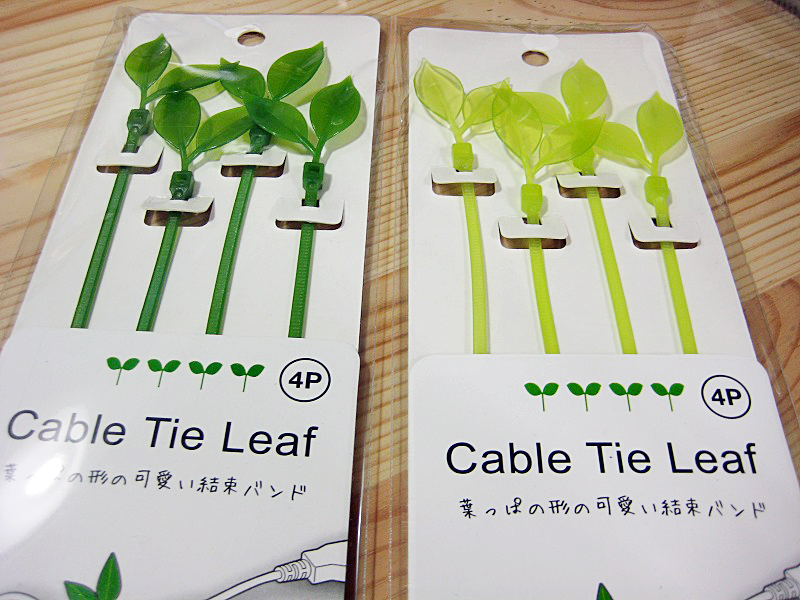 キャンドゥ Cable Tie Leafのクオリティがいい感じ Ls Note