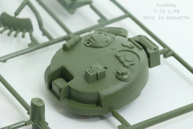 Review de la maquette du T-72 d'Academy au 1/48.