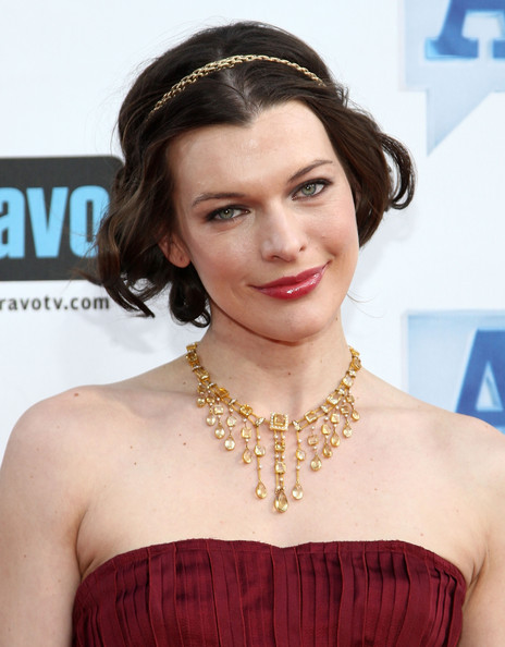 milla jovovich hairstyles