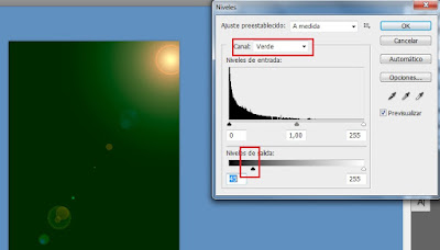 Niveles de color RGB con Photoshop