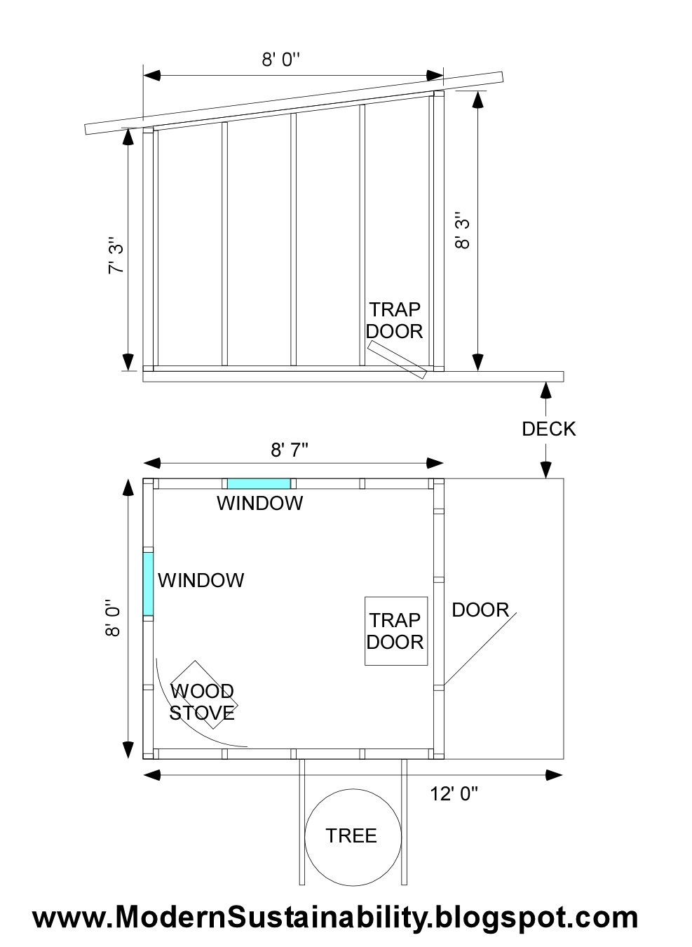  old-fashioned methods: How to build a tree house - walls