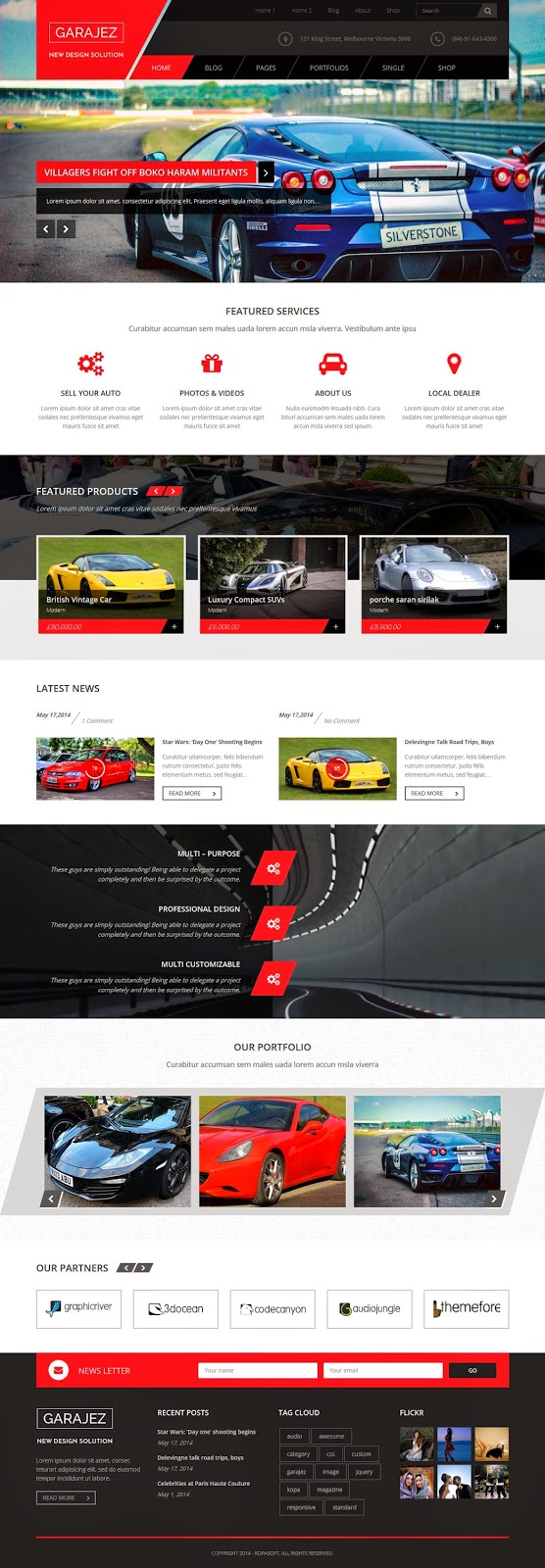 Multipurpose WordPress Theme 