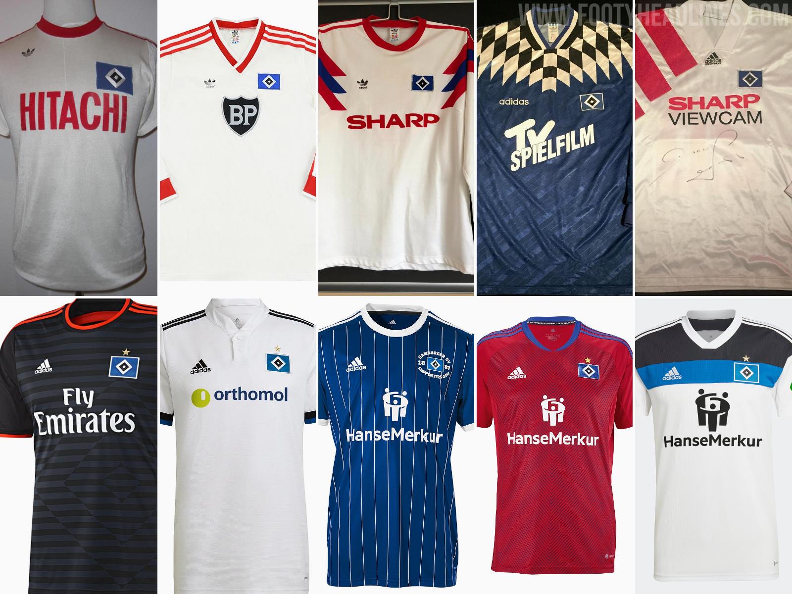 Hamburger SV 2023-24 Adidas Home Kit - Football Shirt Culture