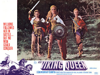 The Viking Queen, Hammer, Carita, lobby card