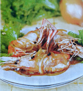 Gambar Resep Udang Galah Lada Hitam