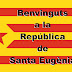 La República de Santa Eugènia:  Sís cognoms catalans i un parell de Rufián asseguts a taula.