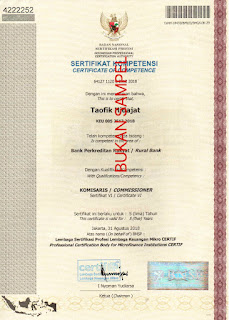 Taofik Hidajat sertifikat pendamping umkm